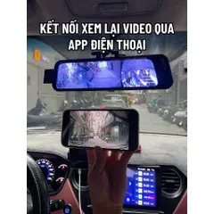 Camera hành trình X10 Pro Xetabon ghi hình trong sau 2K, wifi kết nối điện thoại GPS cảnh báo tốc độ phạt nguội, ADAS