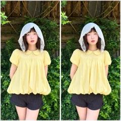 Áo Babydoll Nữ Gió Su Mềm Cổ Sen Dáng Bí Tay Bồng – Áo Kiểu Tiểu Thư Hàn Quốc Nàng Thơ- A34| Mii Closet