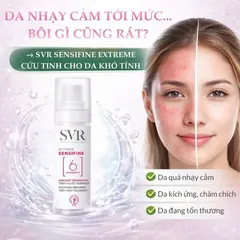 Kem Dưỡng SVR Sensifine Extreme 6 - 30ml Kem Làm Dịu & Phục Hồi Da Nhạy Cảm, Không Chất Tạo Màu,   Cho Da Dễ Kích Ứng
