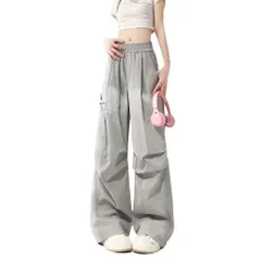 Quần ống rộng nữ túi hộp cá tính – Quần baggy ống suông phong cách Hàn Quốc