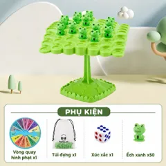 Đồ Chơi Cân Bằng Ếch Xanh – Trò Chơi Rèn Luyện Tư Duy & Khéo Léo Cho Bé