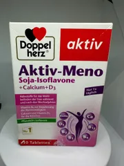 Doppelherz Aktiv-Meno Viên uống mầm đậu nành cân bằng nội tiết tố nữ nhập khẩu đức (Hộp 30 viên)