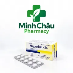 Viên uống bổ sung Magnesi và vitamin B6 giảm chuột rút,căng thẳng-Hộp 50 viên- MH