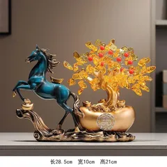 TƯỢNG HƯƠU - NGỰA  Kéo Cây Kim Tiền Tài Lộc –PHÁT TÀI PHÁT LỘC