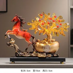 TƯỢNG HƯƠU - NGỰA  Kéo Cây Kim Tiền Tài Lộc –PHÁT TÀI PHÁT LỘC