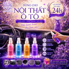 COMBO Xịt Thơm Quần Áo Đa Năng (Bộ 4 Mùi Hương) | Hương Nước Hoa - Lưu Hương Trên Vải