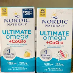 Viên uống Nordic Naturals Ultimate Omega® + CoQ10 |60 viên| Tác động bổ trợ 