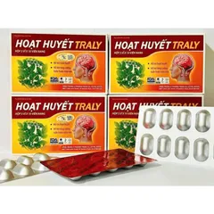 Hoạt Huyết Traly Ginkgo Biloba Hỗ Trợ Bổ Não, Hoạt Huyết Dưỡng Não, Cải Thiện Trí Nhớ, Giảm Đau Đầu Chóng Mặt, Hỗ Trợ Ngủ Ngon