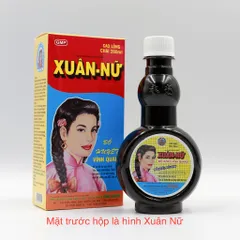 Combo 3 chai Xuân Nữ Bổ Huyết VĨNH QUANG 280ml - Điều hoà kinh nguyệt, đau bụng kinh, bổ máu