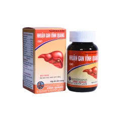 Combo 3 Hộp Nhuận Gan VĨNH QUANG Hỗ trợ thanh nhiệt, tăng cường chức năng gan, gan nhiễm mỡ, 60 viên