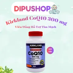 Viên uống hỗ trợ tim mạch CoQ10 300mg Kirkland 100 viên Mỹ 868055