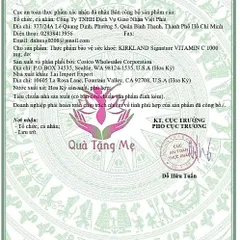 500 Viên Uống Bổ Sung Vitamin C Kirkland Signature 1000mg Tăng Đề Kháng, Sáng Da