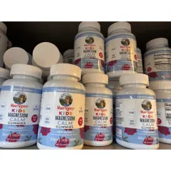 Kẹo Dẻo Bổ Sung Magie Cho Trẻ Em Mary Ruth’s Kids Magnesium Calm Gummies 60 viên nội địa Mỹ 868068