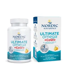 Dầu Cá Nordic Ultimate Omega 1280mg + CoQ10 100mg Hàng Mỹ Chính Hãng Vị Chanh 868072