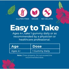 Kẹo Dẻo Bổ Sung Magie Cho Trẻ Em Mary Ruth’s Kids Magnesium Calm Gummies 60 viên nội địa Mỹ 868068