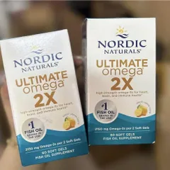 Viên Uống Bổ Sung Ultimate Omega 2X 2150mg Nordic