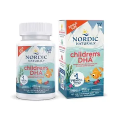 120 VIÊN Viên nhai Dha Nordic cho bé từ 3 đến 6 tuổi