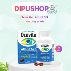 Viên uống bổ mắt Ocuvite Adult 𝟓𝟎+ 90 viên