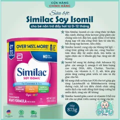 Sữa Similac Soy Isomil thực vật cho trẻ dị ứng đạm bò 0-12 tháng 868132