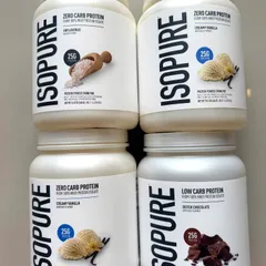 Whey Protein Isolate Bột đạm Isopure Zero Card Protein 1Lbs từ Mỹ 100%