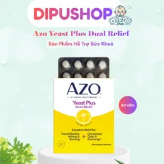 Viên uống Azo Yeast Plus hỗ trợ sức khỏe