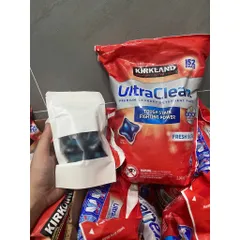 [ 6 VIÊN DÙNG THỬ] Viên Giặt Ultra Clean Kirkland 152 Viên Usa 868138