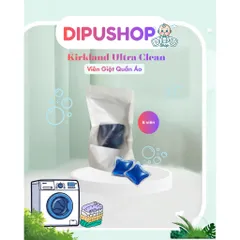 [ 6 VIÊN DÙNG THỬ] Viên Giặt Ultra Clean Kirkland 152 Viên Usa 868138