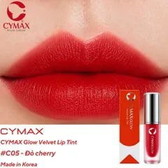 Son Kem CYMAXGlow Velvet Lip Tint – Son Môi Hàn Quốc | Mềm Mịn – Lên Màu Chuẩn – Lâu Trôi