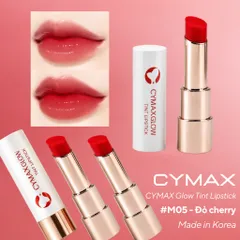 CYMAX Glow Tint Lipstick - Son Dưỡng Môi Có Màu Hàn Quốc, Bóng Mọng Tự Nhiên , Chống Nẻ, Khô Môi,