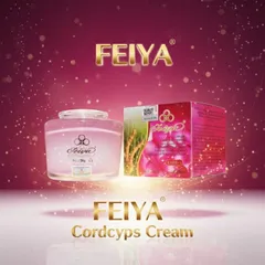 Kem FEIYA Đông Trùng Hạ Thảo Đài Loan 50g - Làm Trắng - Giảm Thâm Nám - Cân Bằng Da - Cấp Ẩm