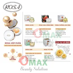 Kem ROSA Nhân Sâm Đỏ - Rosa Intensive White Ginseng Refining Cream 20g - Chống Lão Hóa - Trắng Da