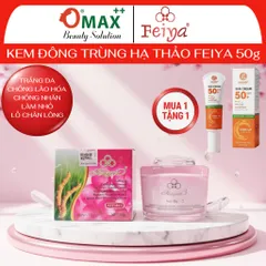 Kem FEIYA Đông Trùng Hạ Thảo Đài Loan 50g - Làm Trắng - Giảm Thâm Nám - Cân Bằng Da - Cấp Ẩm