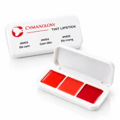CYMAX Glow Tint Lipstick Khay 3 Màu – Son Tint Dưỡng Môi Lên Màu Chuẩn, Nhập Khẩu Hàn Quốc