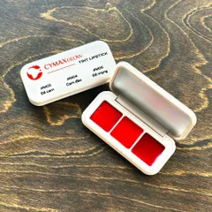 CYMAX Glow Tint Lipstick Khay 3 Màu – Son Tint Dưỡng Môi Lên Màu Chuẩn, Nhập Khẩu Hàn Quốc