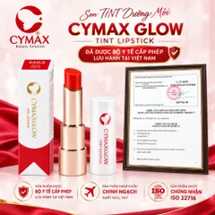 CYMAX Glow Tint Lipstick Khay 3 Màu – Son Tint Dưỡng Môi Lên Màu Chuẩn, Nhập Khẩu Hàn Quốc