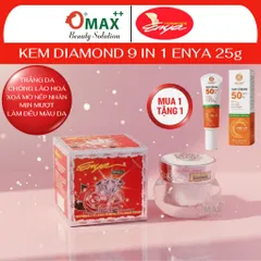 Kem ENYA Kim Cương - Giảm Thâm Nám - Trắng Da - Chống Sạm Nám - Cháy Nắng - Collagen Diamond 25g