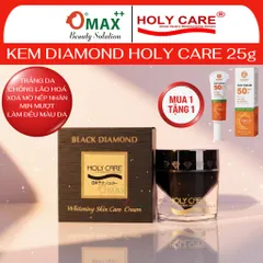 Kem HOLY CARE Cao Cấp - Whitening Skin Care Cream 25g - Black Diamond - Trắng Da - Giảm Thâm Nám