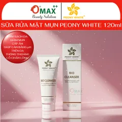 SỮA RỬA MẶT PEONY WHITE MỤN - BIO CLEANSER - GIẢM MỤN - LOẠI BỎ TÁC NHÂN GÂY MỤN 125ml