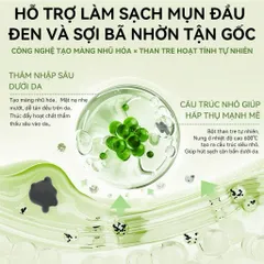 Gel Lột Mụn Than Tre OKESHOP 30ml - Lột Sạch Mụn Đầu Đen, Mụn Cám, Bạ Nhờn - Làm Sạch Sâu & Nhỏ LCL