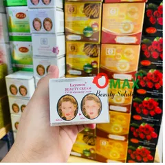 Kem LAYSMON UV/30 Beauty Cream 15g (đài loan) Dưỡng Trắng Da - Mờ Thâm Nám - Giảm Mụn- Chống Lão Hóa