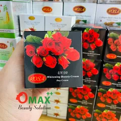 Kem ROSA Hoa Hồng Đen UV/30 - Whitening Beauty Cream 15g - Làm Trắng - Chống Lão Hóa Ngừa Mụn