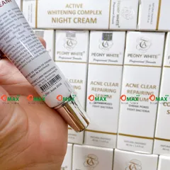 KEM PEONY WHITE BAN ĐÊM - ACTIVE WHITENING COMPLEX - HỖ TRỢ CẢI THIỆN NÁM DA 30ml