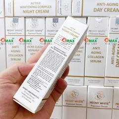 KEM PEONY WHITE BAN ĐÊM - ACTIVE WHITENING COMPLEX - HỖ TRỢ CẢI THIỆN NÁM DA 30ml