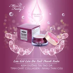Kem Collagen MISS FAIRY - Nhau Thai Cừu 15g - Làm Trắng - Chống Nhăn - Ngừa Lão Hóa - Tái Tạ Da
