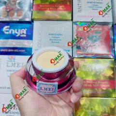Kem LMEI Linh Chi - Đông Trùng - Collagen 25G - Dưỡng Trắng - Giảm Thâm Nám - Phục Hồi Da