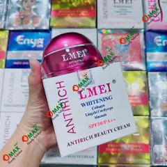 Kem LMEI Linh Chi - Đông Trùng - Collagen 25G - Dưỡng Trắng - Giảm Thâm Nám - Phục Hồi Da