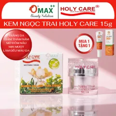 Kem HOLY CARE Ngọc Trai 15g - Giảm Thâm Nám - Trắng Da - Tái Tạo Da - Chống Lão Hóa