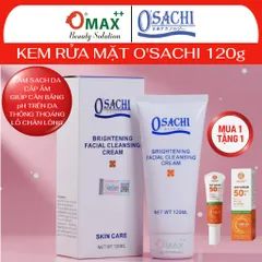 Kem Rửa Mặt O'SACHI - Brightening Facial Clean 120ml - Sạch Da - Láng Mịn - Giảm Tác Nhân Gây Mụn