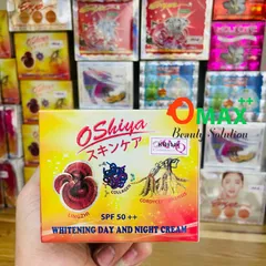 Kem OSHIYA Đông Trùng Hạ Thảo - Collagen - Linh Chi 20g - Trắng Da - Giảm Thâm Nám - Phục Hồi Da