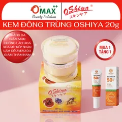 Kem OSHIYA Đông Trùng Hạ Thảo - Collagen - Linh Chi 20g - Trắng Da - Giảm Thâm Nám - Phục Hồi Da